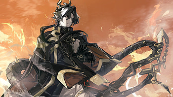 Chongyue - Arknights, video game, Arknights HD wallpaper