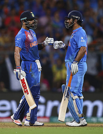 Mahendra Singh Dhoni, Virat Kohli - Mahendra Singh Dhoni Virat Kohli , MS Dhoni and Virat Kohli HD phone wallpaper