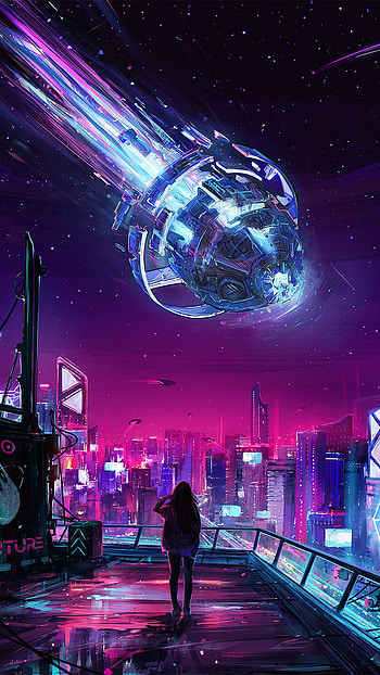 BEAUTIFUL - Art, Cool Synthwave HD phone wallpaper
