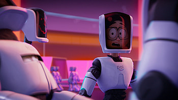 The Mitchells vs. the Machines, ArtStation showcase, Netflix animation, Creative talent HD wallpaper