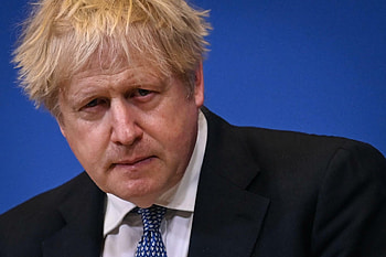 Boris Johnson, Partygate scandal, London police, Tagesspiegel HD wallpaper