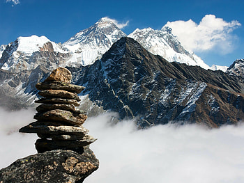 Mount Everest, Mount everest , christopher peltier HD wallpaper