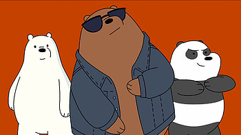 We Bare Bears - Animated Bear Trio Background, TV Show, We Bare Bears HD wallpaper