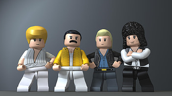LEGO-Queen, LEGO, freddie, toys, Queen HD wallpaper