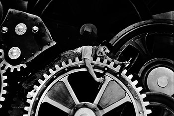 Modern Times, Charlie Chaplin HD wallpaper