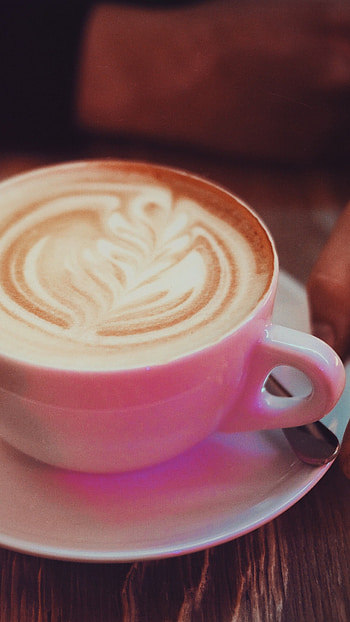 Cappuccino , Foam art, Coffeehouse ambiance, Italian favorite HD phone wallpaper