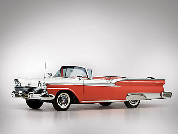 ford fairlane 1959, retro, cabriolet, ford, cars HD wallpaper