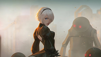 Fan Art Of 2B From Nier, nier-automata, games, artist, artwork, digital-art, artstation HD wallpaper
