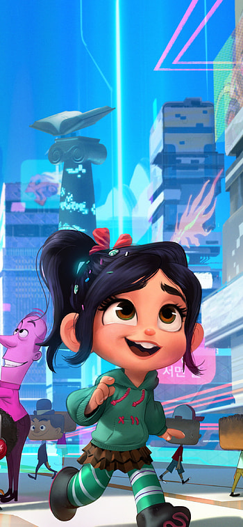 Wreck-It Ralph 2, 2018, Movie, XS Max HD phone wallpaper