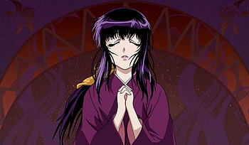 Pray, cute, Oboro Iga, anime girl HD wallpaper