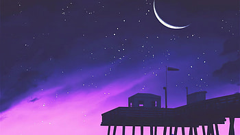 Pier House Digital Art , pier, house, artist, artwork, digital-art HD wallpaper