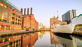 Baltimore travels, Inner Harbor, Brews Clues HD wallpaper