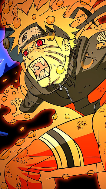 Angry Naruto, anime HD phone wallpaper
