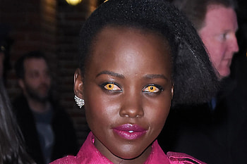 Lupita Nyong'o, Colored Contact Lenses HD wallpaper