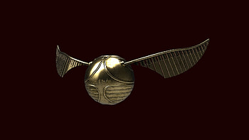 Golden Snitch, Movies, Golden Snitch 3D model HD wallpaper