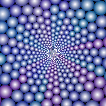 Circles, 3D, Form, Immersion HD phone wallpaper