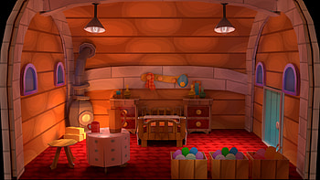 Paper Mario: The Thousand-Year Door (2024) — Quad — Cozy Cabin, Paper Mario: The Thousand-Year Door (2024) HD wallpaper