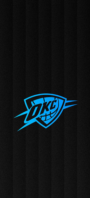 Oklahoma City Thunder, Gradient , NBA team, Thunder HD phone wallpaper