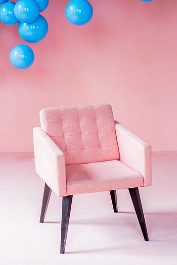 Balls, Pink, Miscellanea, Miscellaneous, Armchair HD phone wallpaper