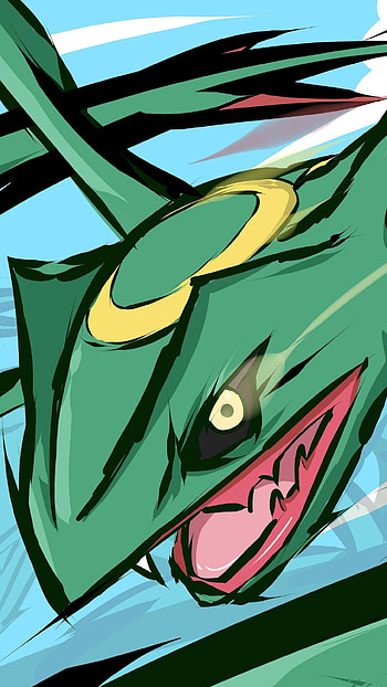 Epic Rayquaza Pokémon for Your Gamer Vibes, video game, Pokemon HD phone wallpaper