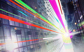Abstract, Bright, Multicolored, Motley, Lines, Immersion HD wallpaper