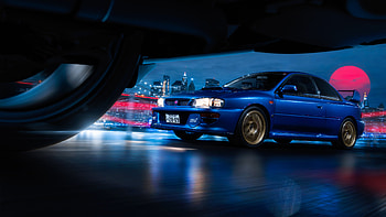 Subaru Impreza 22B, subaru, cars HD wallpaper