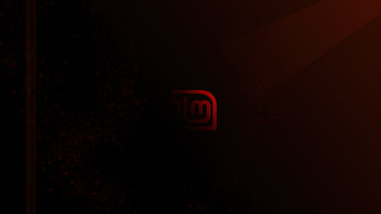Linux Mint Red Logo , ubuntu, linux, logo, computer, logo HD wallpaper