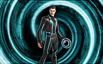 Datapath, blue grunge background, Fortnite, vortex, Fortnite characters, Datapath Skin, Fortnite Battle Royale, Datapath Fortnite HD wallpaper