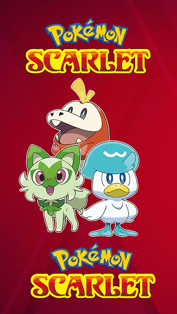 Pokemon Scarlet, cartoon, LAGG, PokemonScarlet HD phone wallpaper