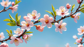 Blossoming Apricot Macro, blossom, apricot tree, sky, bright, flower HD wallpaper