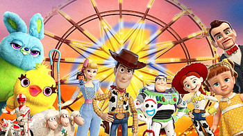 Toy Story (Animation), Toy Story 4 visuals, Exciting new adventure, Colorful HD wallpaper