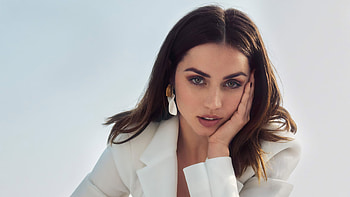 Ana De Armas, Celebrity, Actress, Brunette, Cuban, Face HD wallpaper