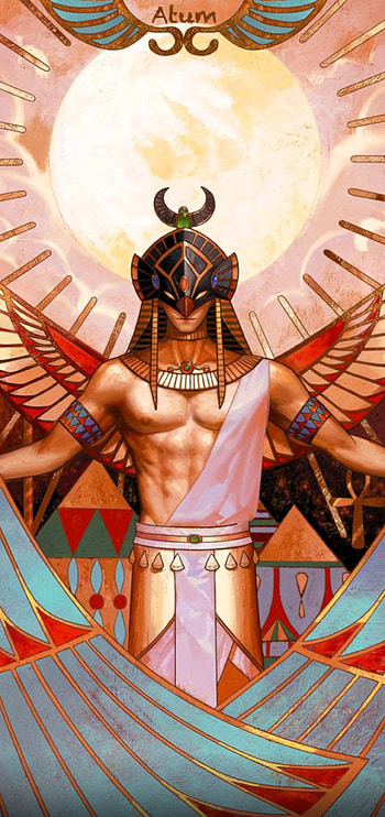 Atum Egipto, art, faraon, egypt, history, pharaoh HD phone wallpaper