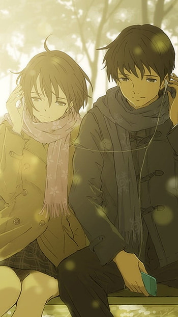 Anime Couple, Romantic, Couple HD phone wallpaper