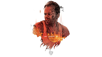 Die Hard: With a Vengeance, Iconic , Intense scenes, Adrenaline-fueled HD wallpaper