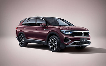 2022, Volkswagen Talagon, , front view, exterior, burgundy SUV, burgundy Talagon, German cars, Volkswagen HD wallpaper