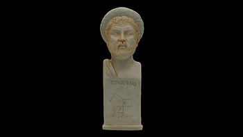 Pythagoras, 3D model, Lefteriskaraeleft, Sketchfab HD wallpaper