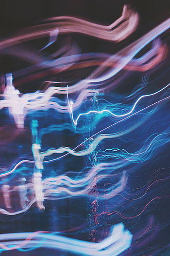 Abstract, Shine, Light, Movement, Traffic, Lines, Blur, Smooth, Long Exposure HD phone wallpaper