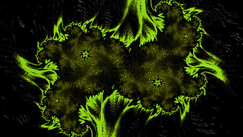 Trippy Psychedelic Fractal, trippy, psychedelic, trance, dark, green, Abstract, fractal, abstract green HD wallpaper