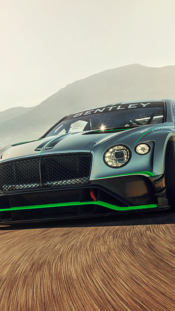 Bentley, Bentley Continental GT3, Motion blur, Samsung Galaxy S8 HD phone wallpaper