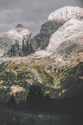 Nature, Mountains, Rocks, Vegetation, Slopes HD phone wallpaper