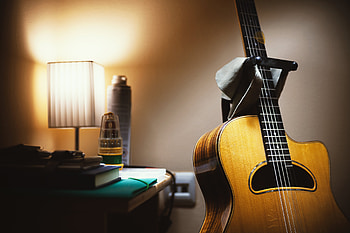 Guitar, music, strings, graphy HD wallpaper