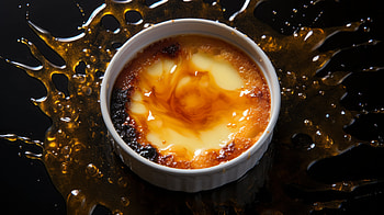 Sumptuous Crème Brûlée, food, crème brûlée HD wallpaper