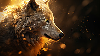 Majestic Wolf, Animal, wolf HD wallpaper