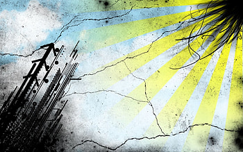 Sky, Sun, Vector, Beams, Rays, , Drawing, Graphics HD wallpaper
