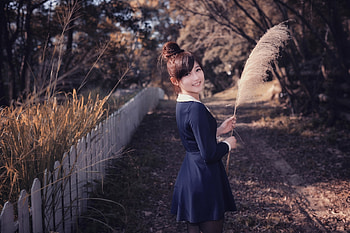 asian, woman HD wallpaper