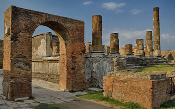 Ruins of Pompeii, Ancient architecture, Italy, High-quality HD wallpaper