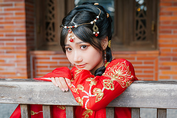 woman, asian HD wallpaper