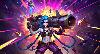 Jinx, League Of Legends HD wallpaper
