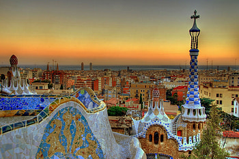 Captivating Barcelona, Vibrant cityscape, Historic landmarks, Cultural richness HD wallpaper